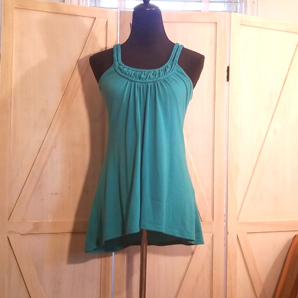 Green/Blue Tank Top